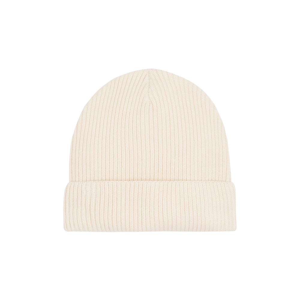 LUŹNA CZAPKA BEANIE KREMOWA