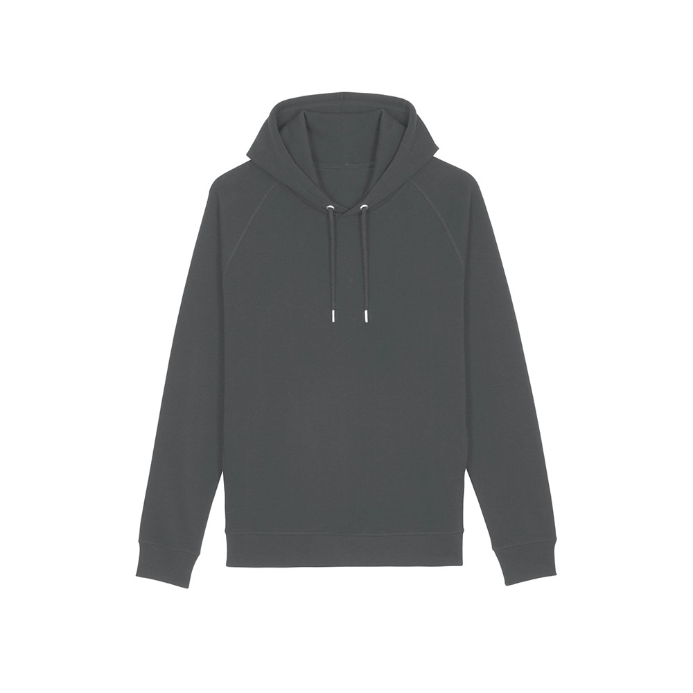 BLUZA Z KAPTUREM UNISEX ANTRACYTOWA