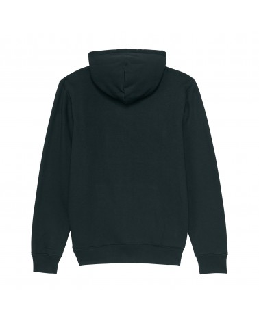 BLUZA Z KAPTUREM UNISEX MEDIUM FIT CZARNA