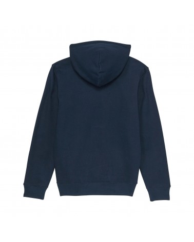 BLUZA Z KAPTUREM UNISEX MEDIUM FIT GRANATOWA