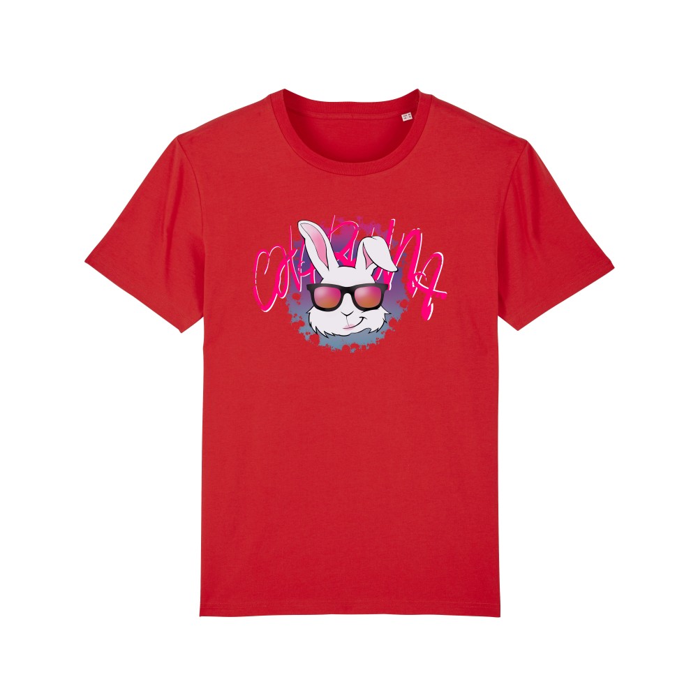 TSHIRT UNISEX CHARLUNA NADRUK SUMMER VIBES