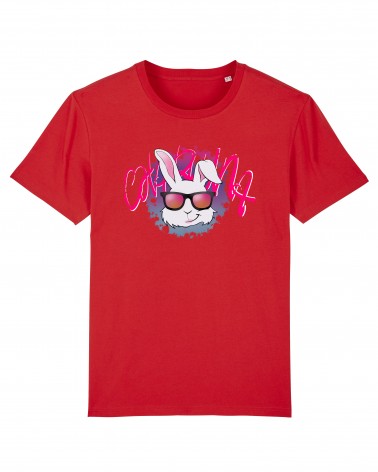 TSHIRT UNISEX CHARLUNA NADRUK SUMMER VIBES
