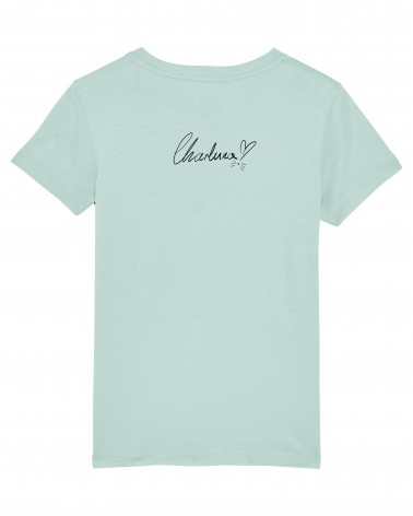 TSHIRT DZIECIĘCY CHARLUNA NADRUK UCIECZKA