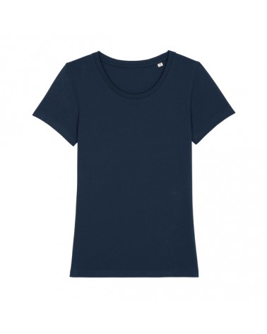 DOPASOWANY TSHIRT DAMSKI GRANATOWY