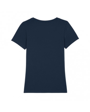 DOPASOWANY TSHIRT DAMSKI GRANATOWY