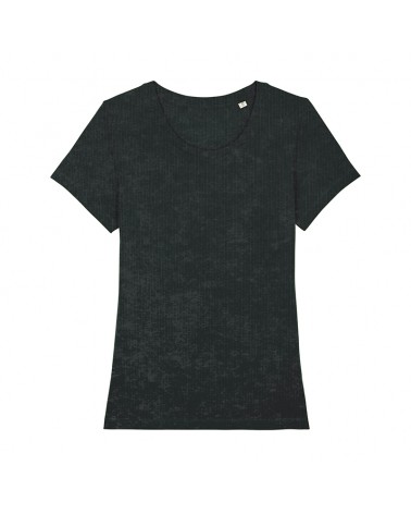 DOPASOWANY TSHIRT DAMSKI CZARNY