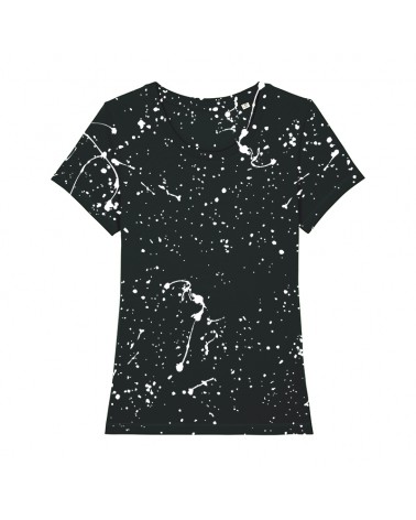 DOPASOWANY TSHIRT DAMSKI CZARNY