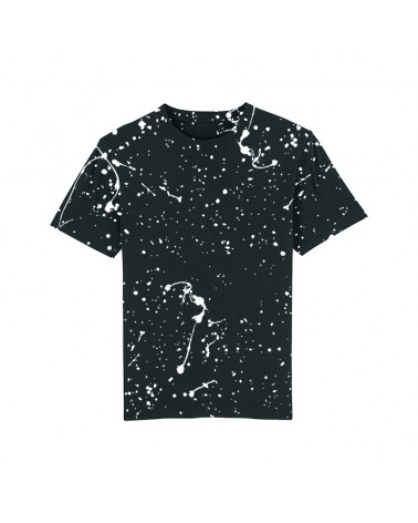 KLASYCZNY TSHIRT UNISEX MEDIUM FIT CZARNY