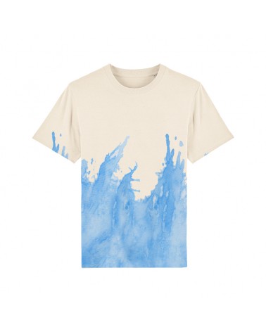 KLASYCZNY TSHIRT UNISEX MEDIUM FIT BEŻOWY