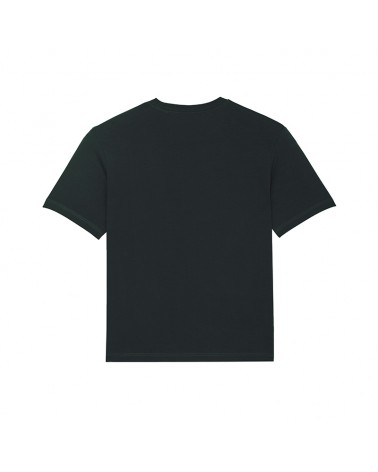 TSHIRT LUŹNY UNISEX CZARNY