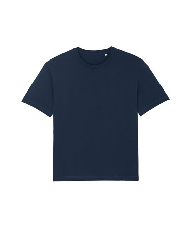 TSHIRT LUŹNY UNISEX GRANATOWY
