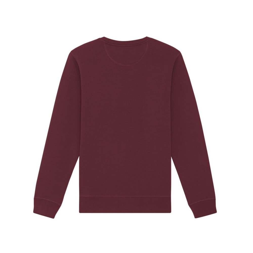 LEKKO DOPASOWANA BLUZA UNISEX BORDO LEKKO DOPASOWANA BLUZA UNISEX BORDO