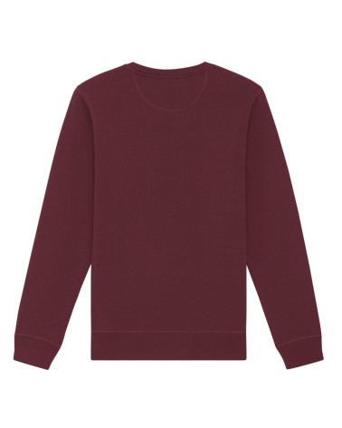 LEKKO DOPASOWANA BLUZA UNISEX BORDO