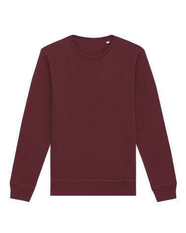 LEKKO DOPASOWANA BLUZA UNISEX BORDO