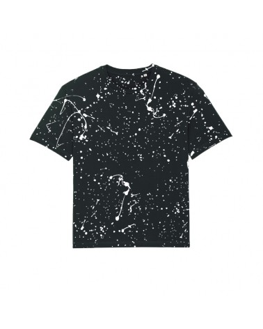TSHIRT LUŹNY UNISEX CZARNY