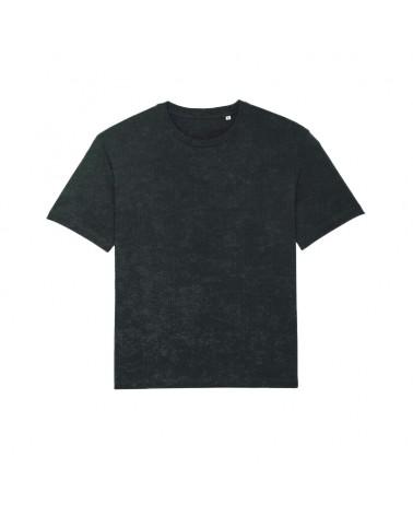 TSHIRT LUŹNY UNISEX CZARNY