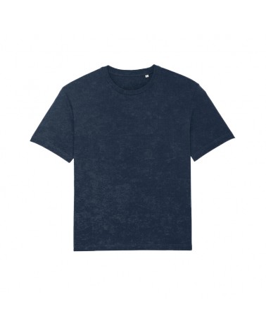 TSHIRT LUŹNY UNISEX GRANATOWY