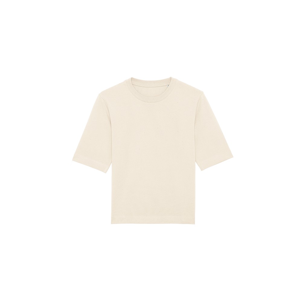 TSHIRT LUŹNY DAMSKI BEŻOWY TSHIRT LUŹNY DAMSKI BEŻOWY