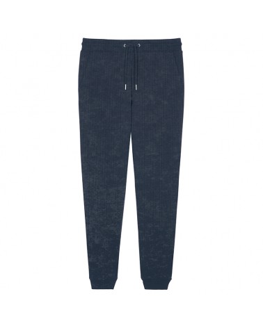 SPODNIE JOGGERY LEKKO DOPASOWANE UNISEX GRANATOWE