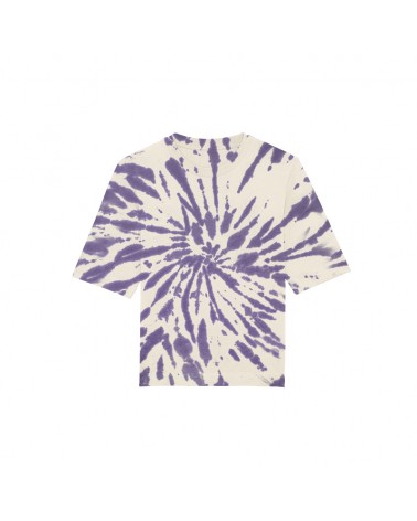 TSHIRT LUŹNY DAMSKI BEŻOWY