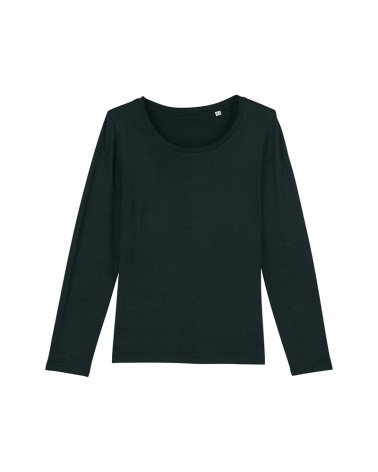 THE ICONIC WOMEN’S LONG SLEEVE TSHIRT BLACK