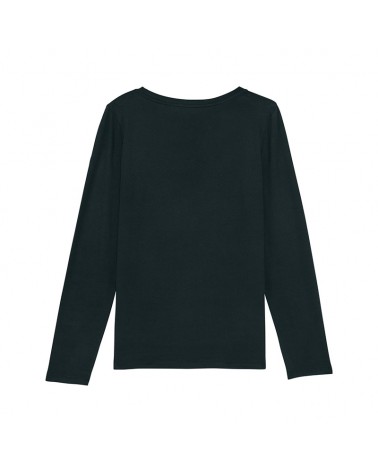 THE ICONIC WOMEN’S LONG SLEEVE TSHIRT BLACK