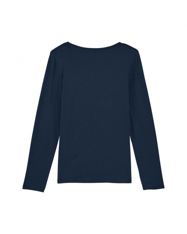 THE ICONIC WOMEN’S LONG SLEEVE TSHIRT FRENCH NAVY