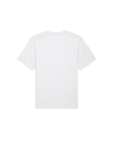 DŁUGI LUŹNY TSHIRT UNISEX BIAŁY