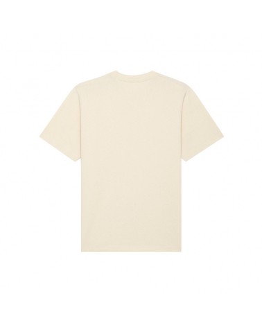 DŁUGI LUŹNY TSHIRT UNISEX BEŻOWY