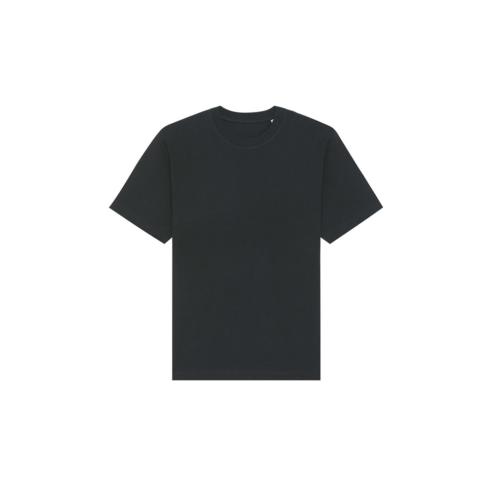 DŁUGI LUŹNY TSHIRT UNISEX CZARNY