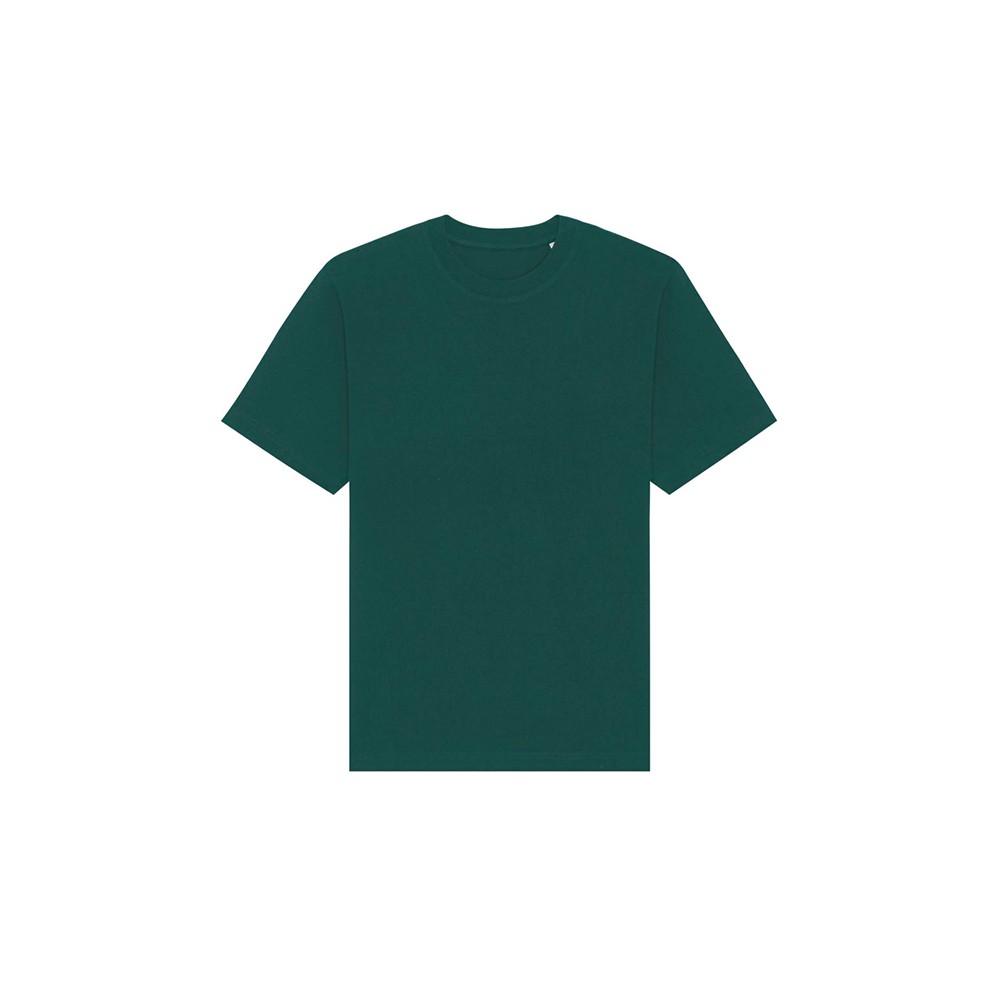 DŁUGI LUŹNY TSHIRT UNISEX BUTELKOWA ZIELEŃ