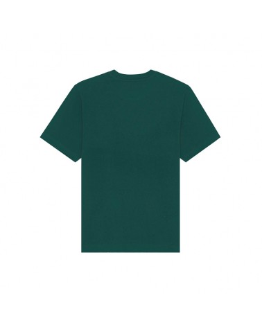 DŁUGI LUŹNY TSHIRT UNISEX BUTELKOWA ZIELEŃ