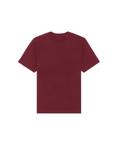 DŁUGI LUŹNY TSHIRT UNISEX BORDO
