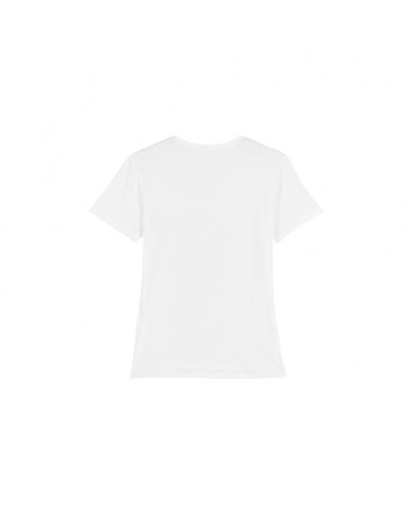 TSHIRT MĘSKI W SEREK LEKKO DOPASOWANY BIAŁY