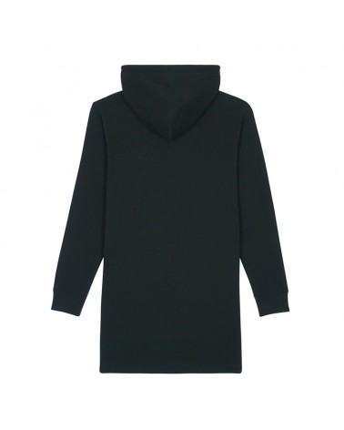 THE WOMEN'S HOODIE DRESS BLACK
