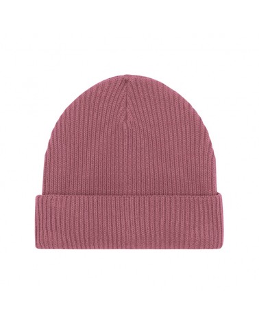 LUŹNA CZAPKA BEANIE BRUDNY RÓŻ