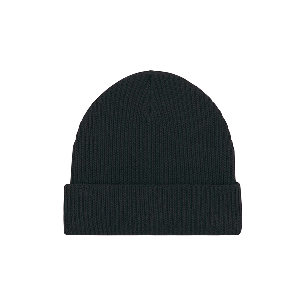 LUŹNA CZAPKA BEANIE CZARNA