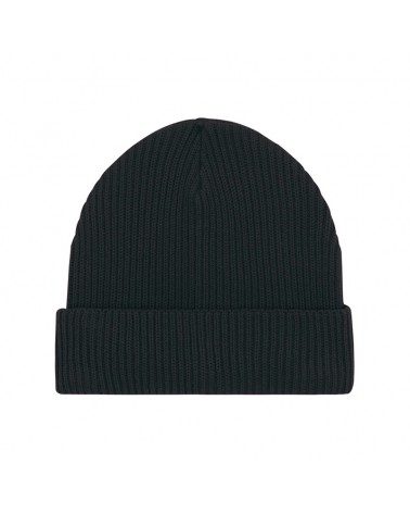 LUŹNA CZAPKA BEANIE CZARNA